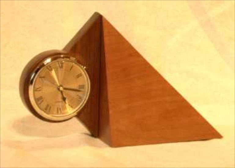 contemporary clock in cherry  walnut.jpg
