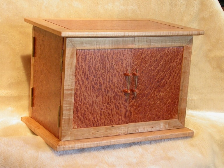 home alter in maple and redwood burl.jpg